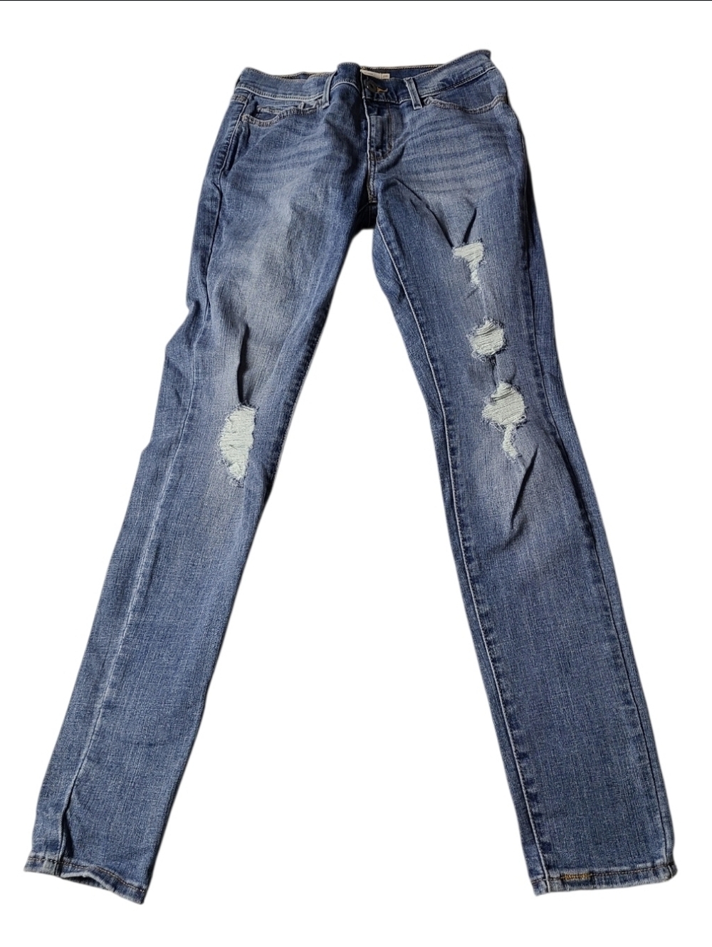 LEVIS 710 SUPER SKINNY JEANS | SIZE 28 - Picture 2 of 13